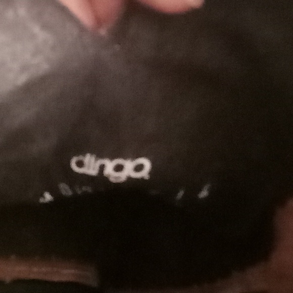 DINGO Mens Boots Leather Size 7 1/2 Tan-Brown Brown Colors Western Rodeo - Picture 13 of 15